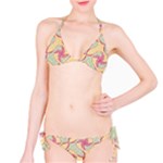 Abstract Pattern Design Scrapbooking Classic Bikini Set