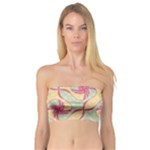 Abstract Pattern Design Scrapbooking Bandeau Top