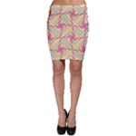 Abstract Pattern Design Scrapbooking Bodycon Skirt