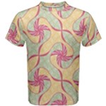 Abstract Pattern Design Scrapbooking Men s Cotton T-Shirt