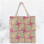 Abstract Pattern Design Scrapbooking Grocery Tote Bag