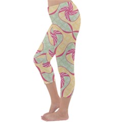 Capri Winter Leggings  Back