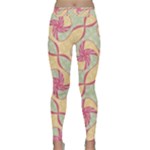 Abstract Pattern Design Scrapbooking Classic Yoga Leggings