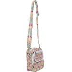 Abstract Pattern Design Scrapbooking Shoulder Strap Belt Bag