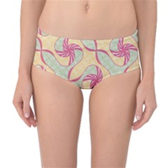 Mid-Waist Bikini Bottoms 