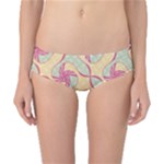 Abstract Pattern Design Scrapbooking Classic Bikini Bottoms