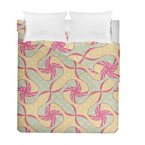 Abstract Pattern Design Scrapbooking Duvet Cover Double Side (Full/ Double Size) from ArtsNow.com