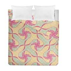 Abstract Pattern Design Scrapbooking Duvet Cover Double Side (Full/ Double Size) from ArtsNow.com