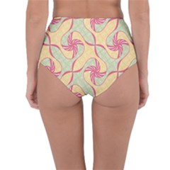 Reversible High-Waist Bikini Bottoms 