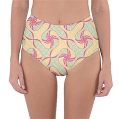 Reversible High-Waist Bikini Bottoms 