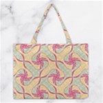 Abstract Pattern Design Scrapbooking Medium Tote Bag