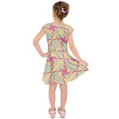 Kids  Short Sleeve Dress 