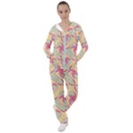 Abstract Pattern Design Scrapbooking Women s Tracksuit