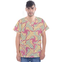 Men s V-Neck Scrub Top 