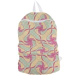 Abstract Pattern Design Scrapbooking Foldable Lightweight Backpack