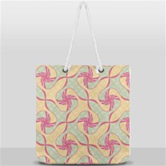 Full Print Rope Handle Tote (Large) 