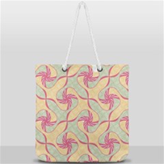 Full Print Rope Handle Tote (Large) 