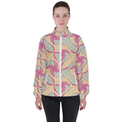 Women s High Neck Windbreaker 