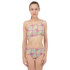 Spliced Up Two Piece Swimsuit 