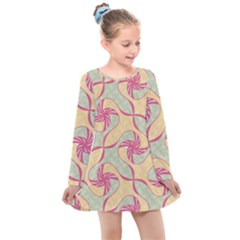 Kids  Long Sleeve Dress 