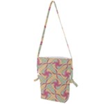 Abstract Pattern Design Scrapbooking Folding Shoulder Bag