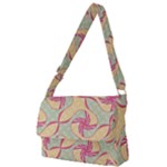 Abstract Pattern Design Scrapbooking Full Print Messenger Bag (S)