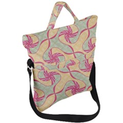 Fold Over Handle Tote Bag 