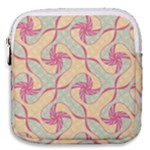 Abstract Pattern Design Scrapbooking Mini Square Pouch