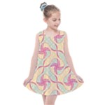 Abstract Pattern Design Scrapbooking Kids  Summer Dress