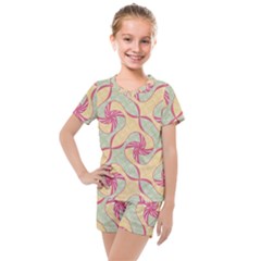 Kids  Mesh T-Shirt and Shorts Set 