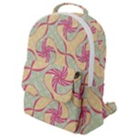 Abstract Pattern Design Scrapbooking Flap Pocket Backpack (Small)