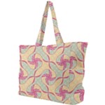 Abstract Pattern Design Scrapbooking Simple Shoulder Bag