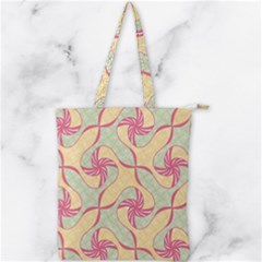 Double Zip Up Tote Bag 