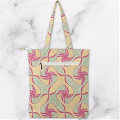 Double Zip Up Tote Bag 