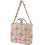 Abstract Pattern Design Scrapbooking Square Shoulder Tote Bag