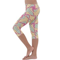 Kids  Lightweight Velour Capri Leggings  