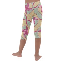 Kids  Lightweight Velour Capri Leggings  