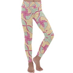 Kids  Lightweight Velour Classic Yoga Leggings 