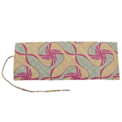 Abstract Pattern Design Scrapbooking Roll Up Canvas Pencil Holder (S) from ArtsNow.com