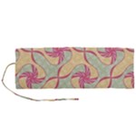 Abstract Pattern Design Scrapbooking Roll Up Canvas Pencil Holder (M)