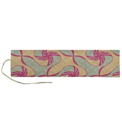 Abstract Pattern Design Scrapbooking Roll Up Canvas Pencil Holder (L) from ArtsNow.com