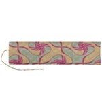 Abstract Pattern Design Scrapbooking Roll Up Canvas Pencil Holder (L)