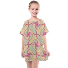 Kids  One Piece Chiffon Dress 