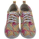 Abstract Pattern Design Scrapbooking Mens Athletic Shoes