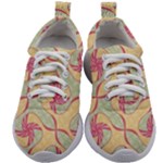 Abstract Pattern Design Scrapbooking Kids Athletic Shoes