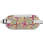 Abstract Pattern Design Scrapbooking Rounded Waist Pouch