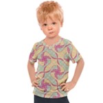 Abstract Pattern Design Scrapbooking Kids  Sports T-Shirt