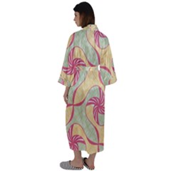 Maxi Satin Kimono 