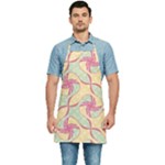 Abstract Pattern Design Scrapbooking Kitchen Apron