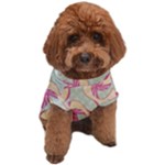 Abstract Pattern Design Scrapbooking Dog T-Shirt